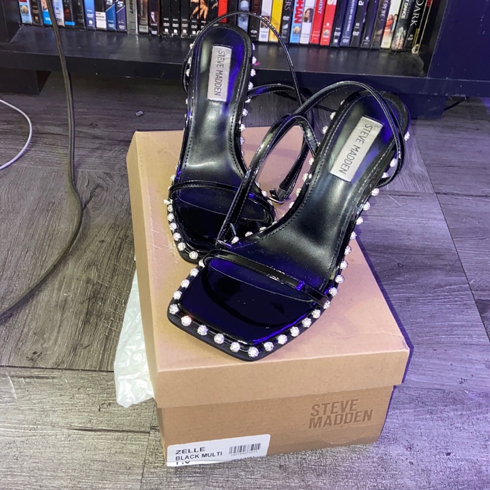 Steve Madden heels (black) - size 7